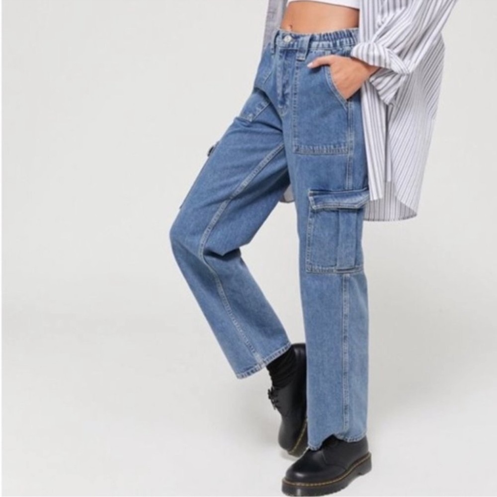 BDG Urban Outfitters High-Waisted Skate Jean-Denim - Picture 3 of 9